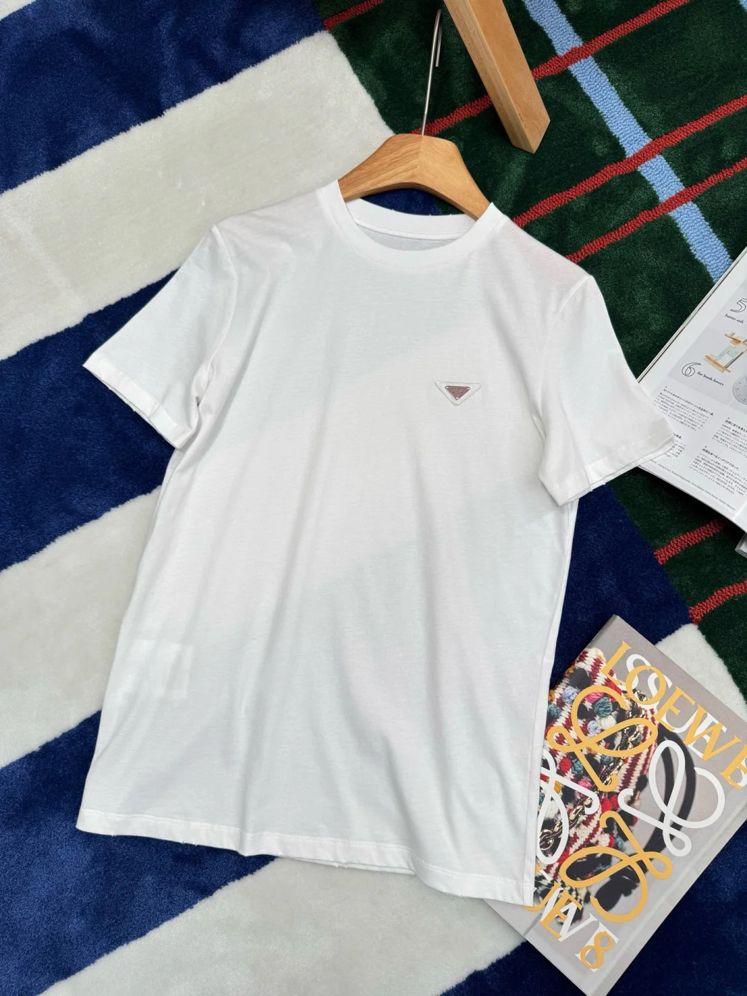 PRADA T-shirts White S-L A95202609061402 - Image 8