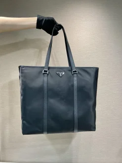PRADA Totes Bags Black 40X38X16CM D20202609090432