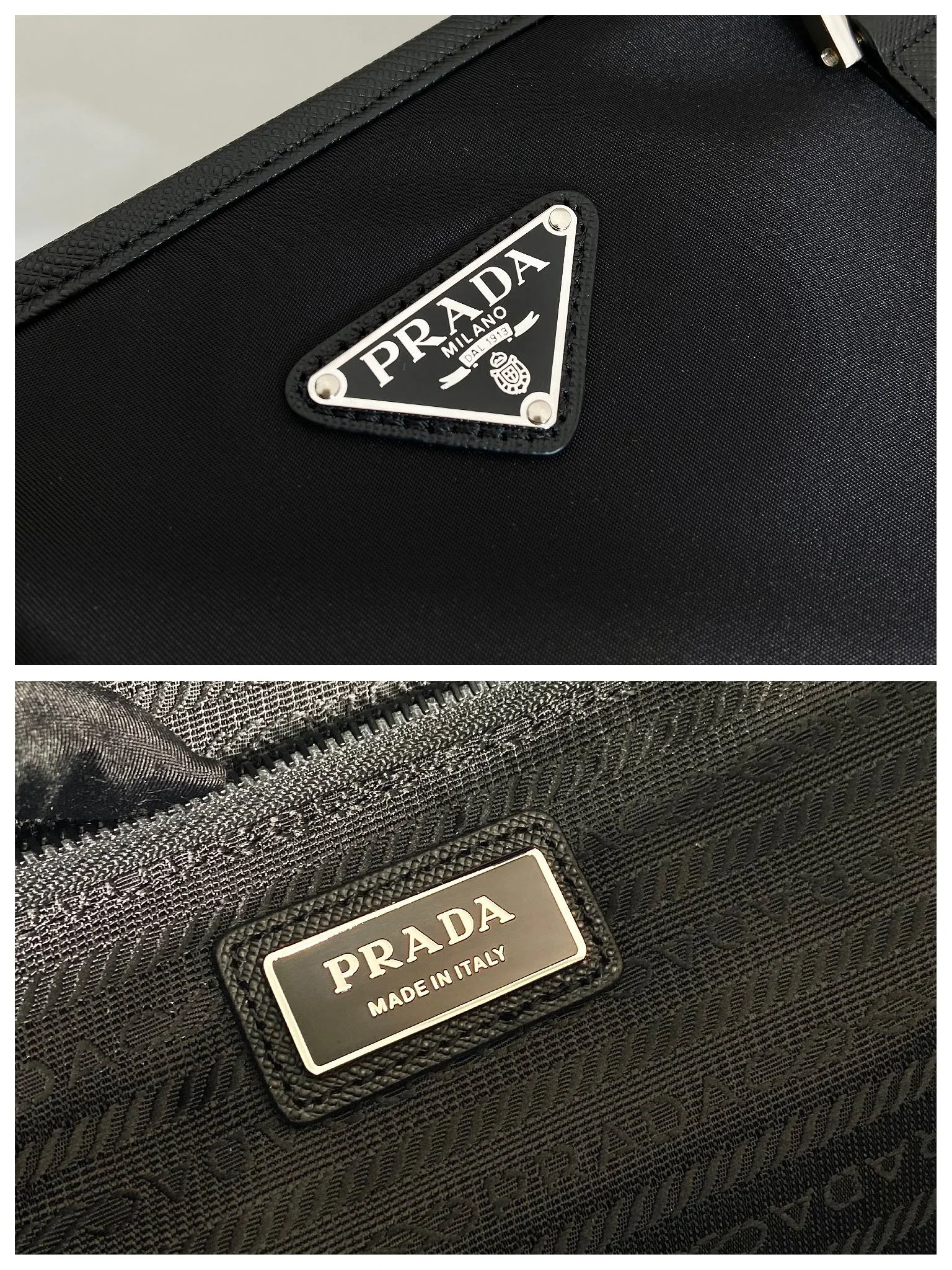 PRADA Totes Bags Black 40X38X16CM D20202609090432 - Image 9