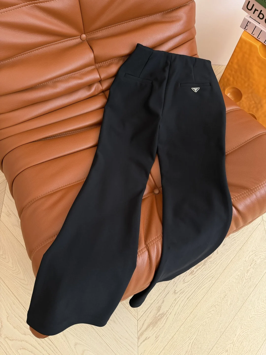 PRADA Trousers Black-Cream S-L B35202609063536 - Image 9