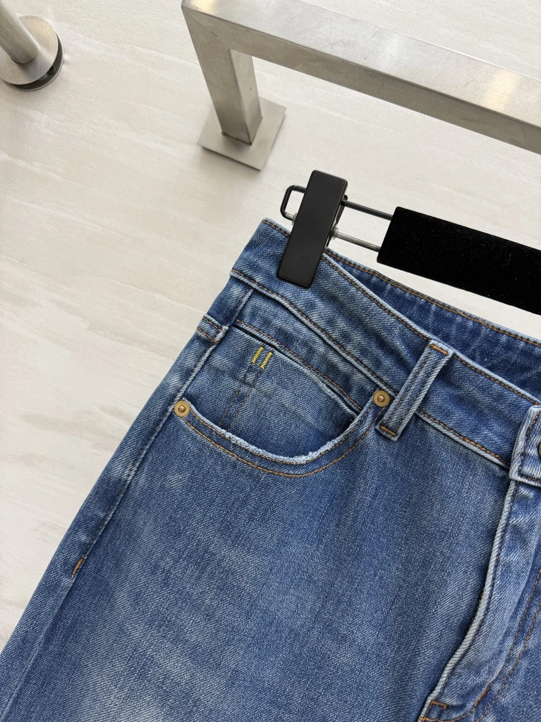 PRADA Trousers Blue 26-30 B80202609062611 - Image 2