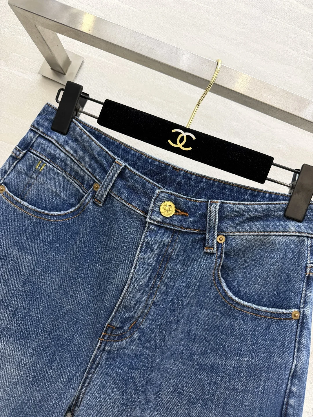 PRADA Trousers Blue 26-30 B80202609062611 - Image 4