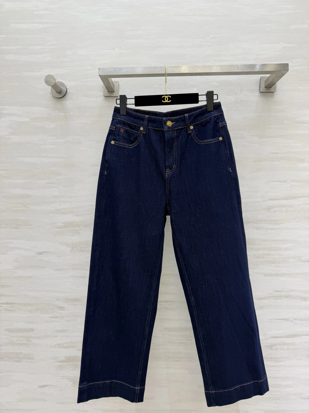 PRADA Trousers Denim Blue-Gold 26-30 B80202609062612