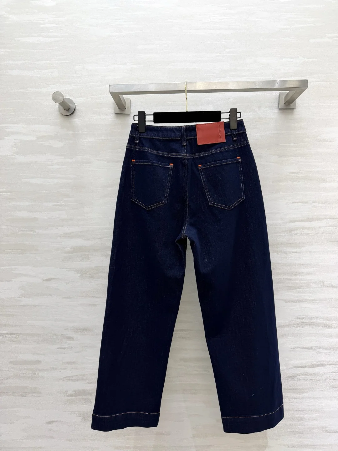 PRADA Trousers Denim Blue-Gold 26-30 B80202609062612 - Image 7