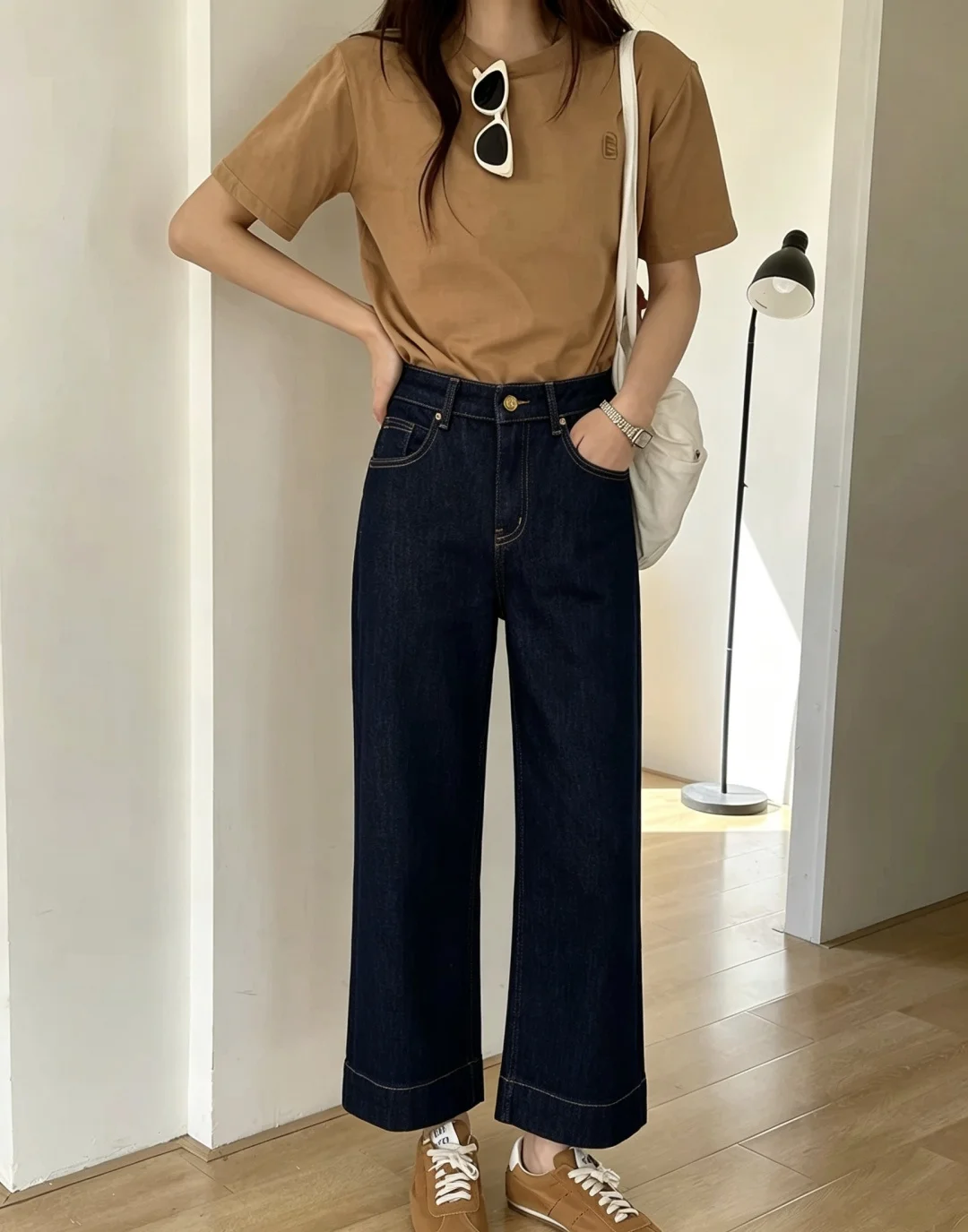 PRADA Trousers Denim Blue-Gold 26-30 B80202609062612 - Image 9