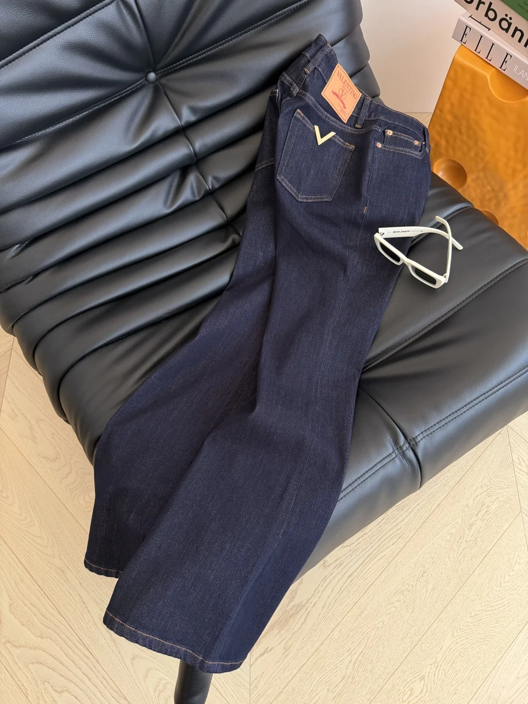 PRADA Trousers Stretch Denim Dark Blue S-L B35202609063056 - Image 2