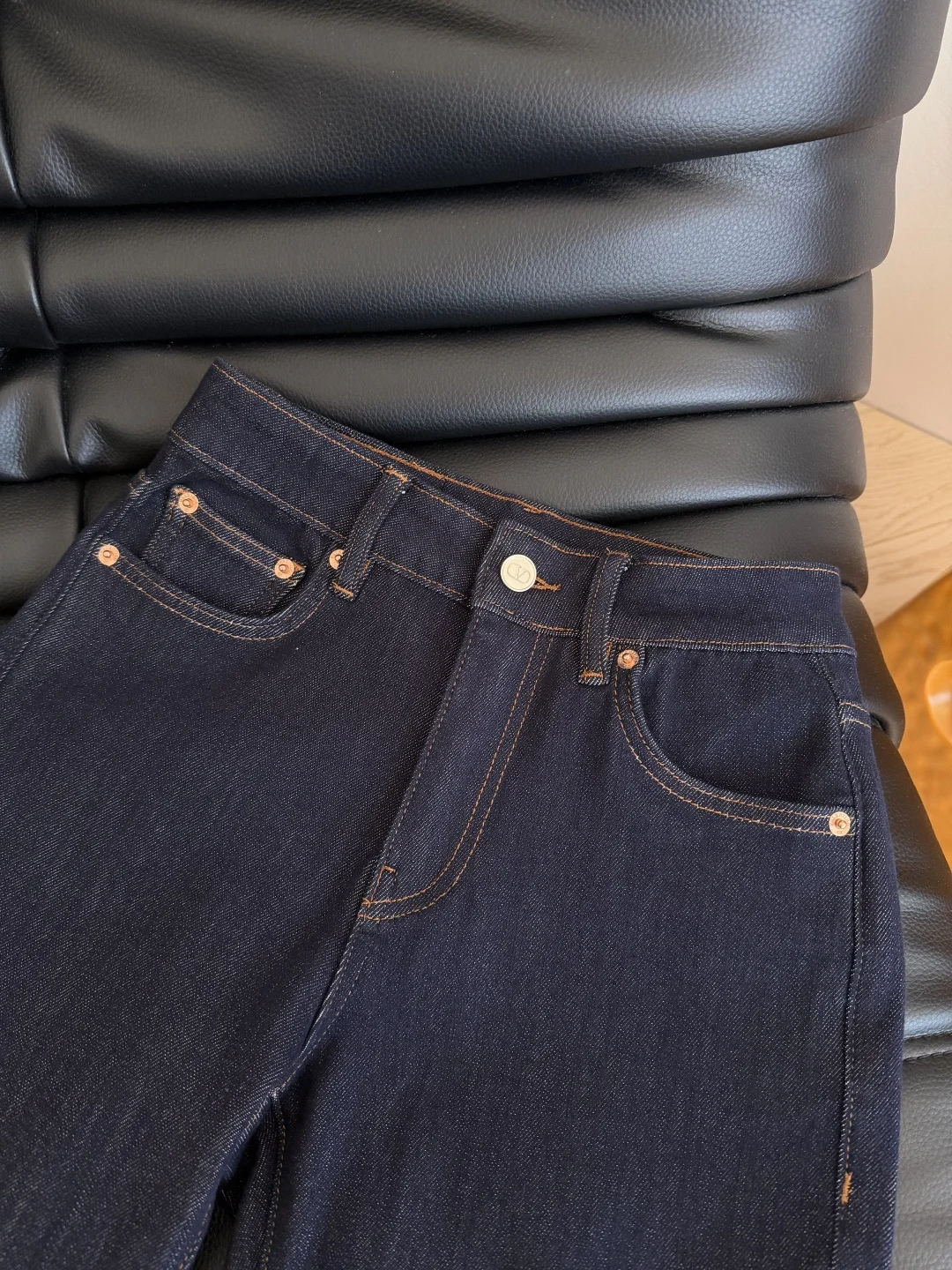 PRADA Trousers Stretch Denim Dark Blue S-L B35202609063056 - Image 3