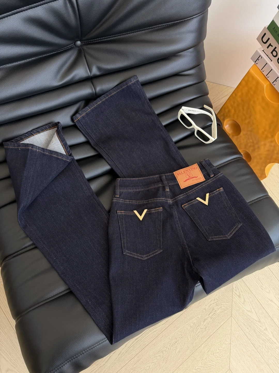 PRADA Trousers Stretch Denim Dark Blue S-L B35202609063056 - Image 5