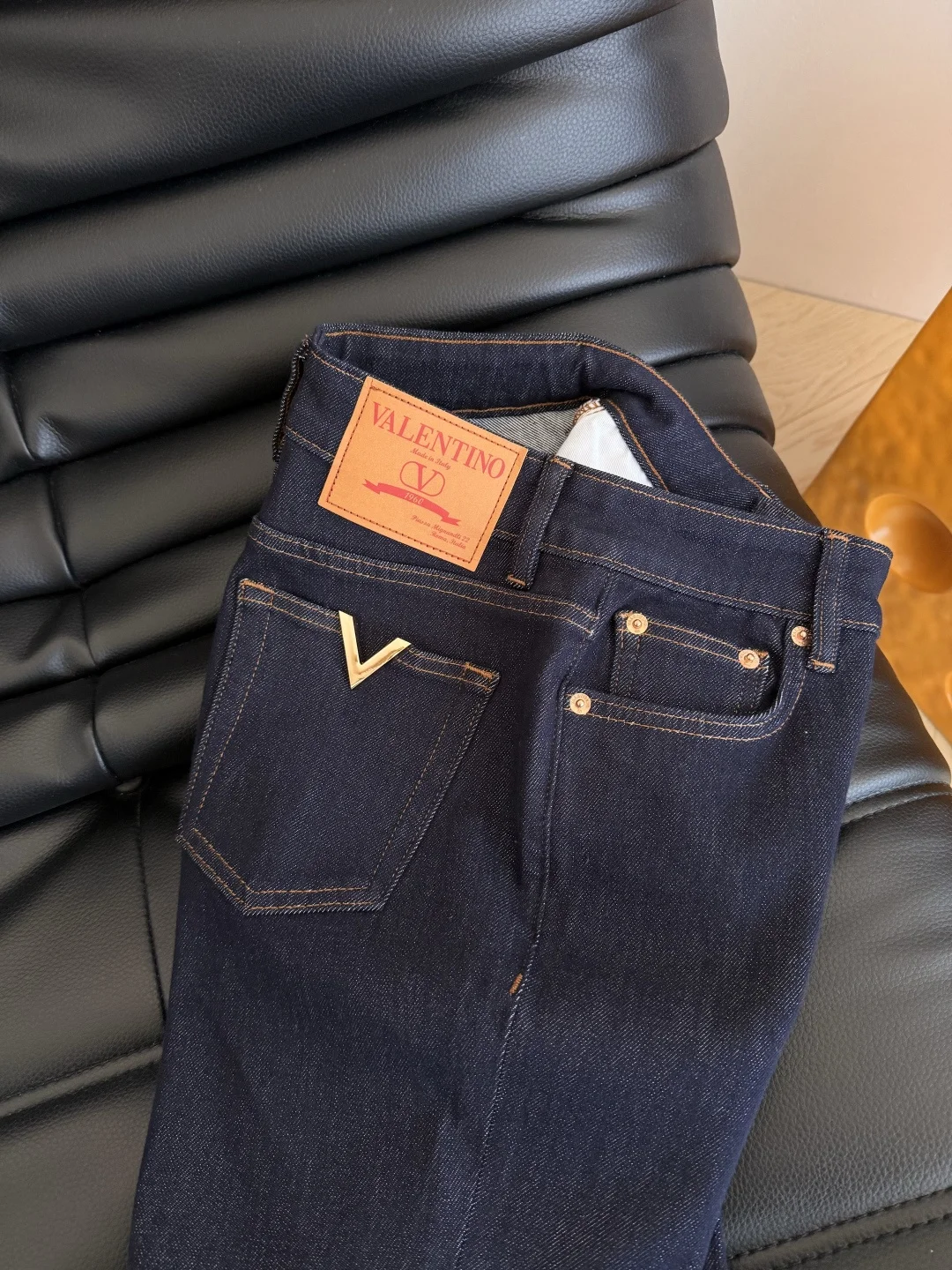 PRADA Trousers Stretch Denim Dark Blue S-L B35202609063056 - Image 6