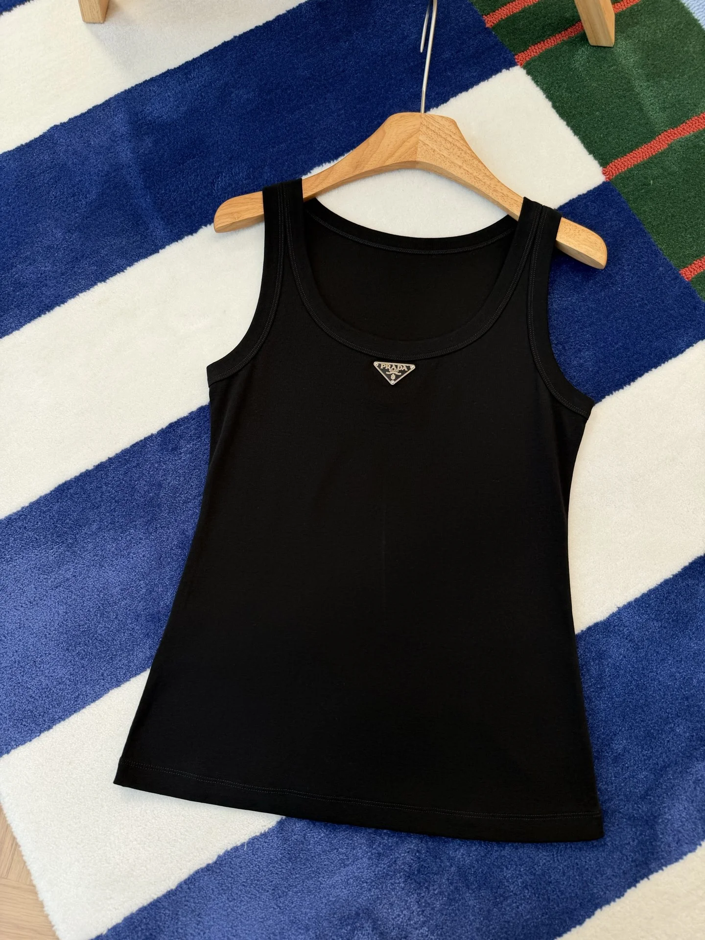 PRADA Vests Stretch Fabric Black S-M-L A85202609061768