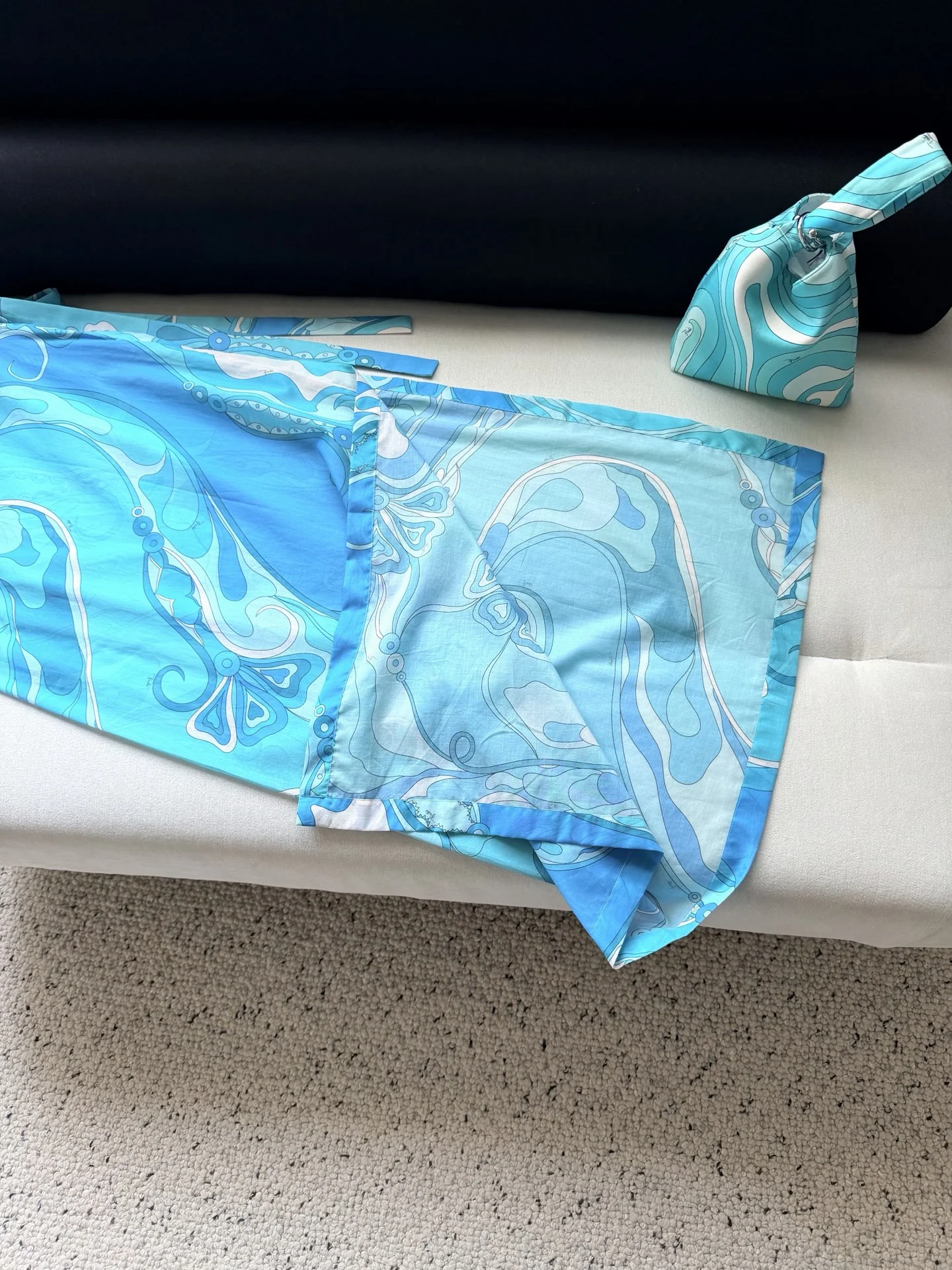 PUCCI Beachwear Cotton Blue-White 36-42 B15202609062423 - Image 7