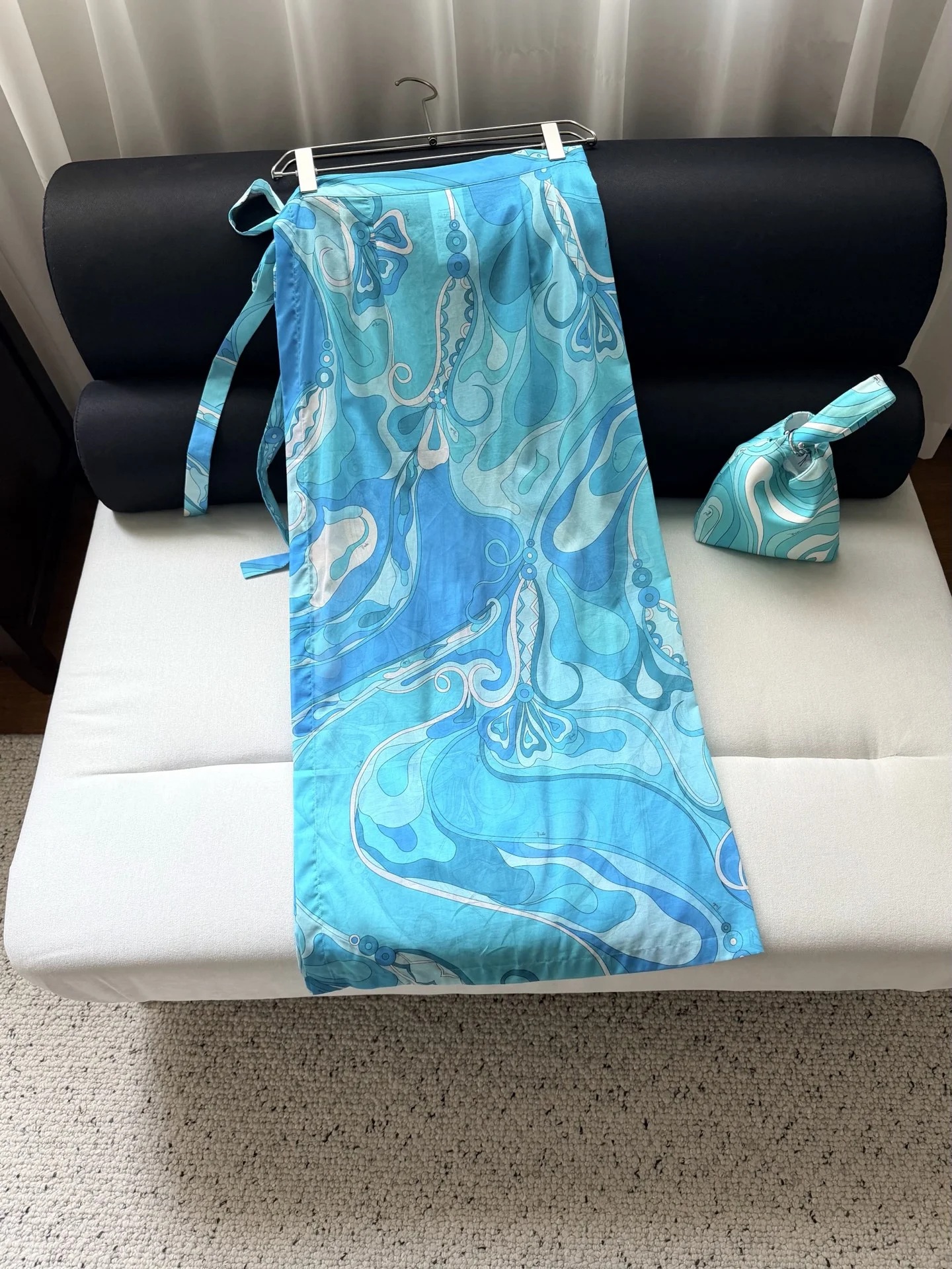 PUCCI Beachwear Cotton Blue-White 36-42 B15202609062423 - Image 9