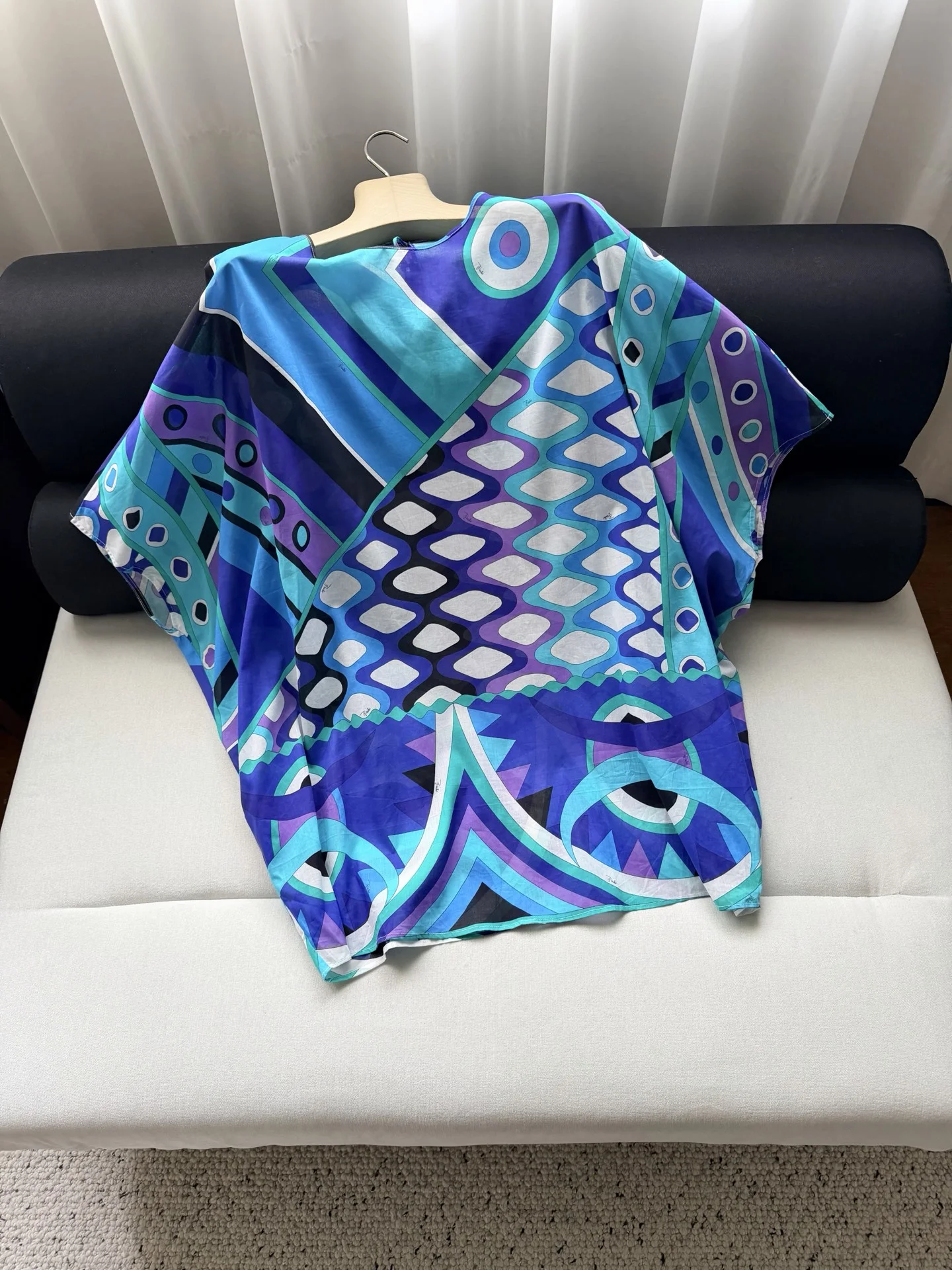 PUCCI Dresses Cotton Blue-Purple One Size C15202609063523