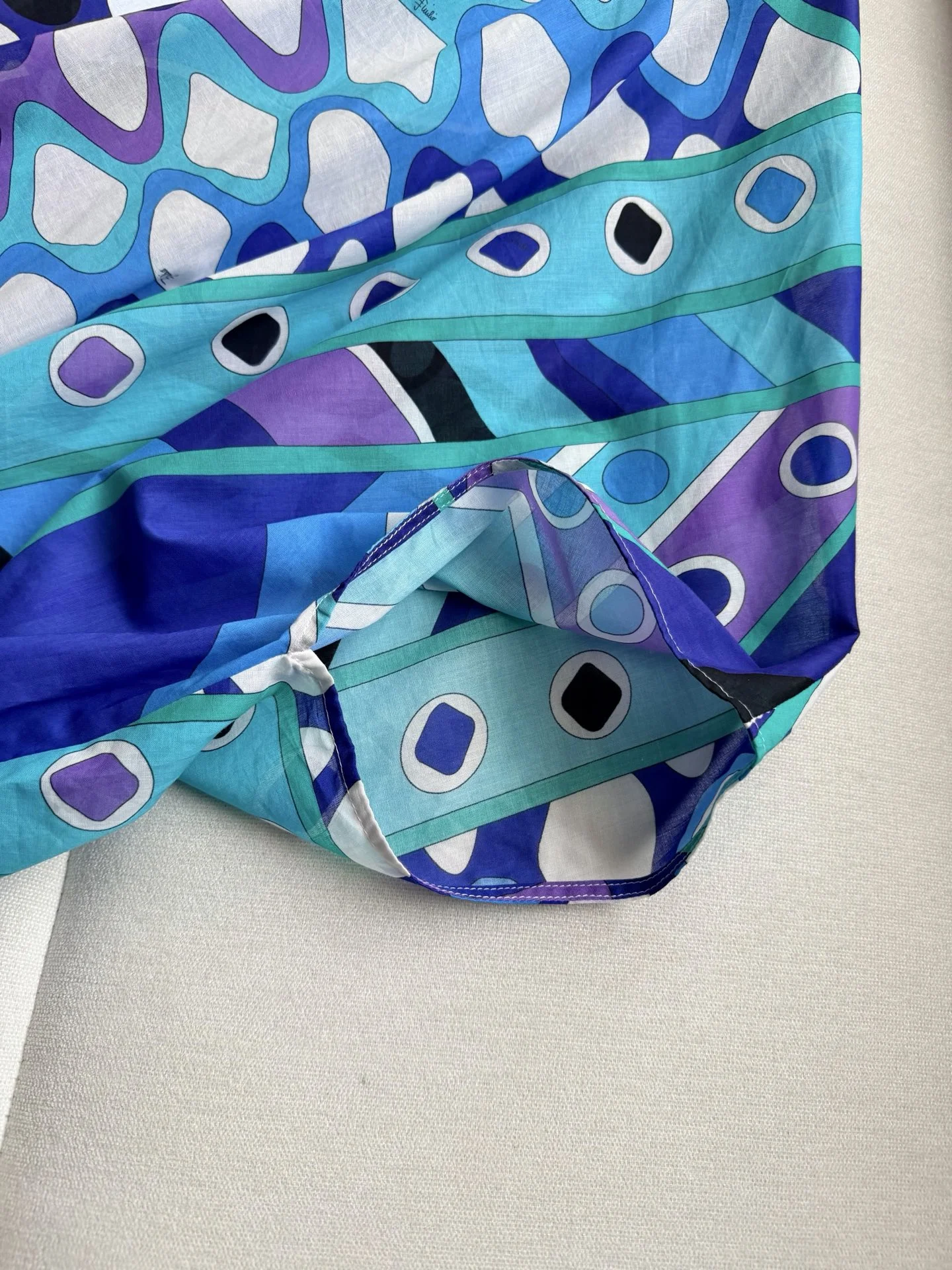 PUCCI Dresses Cotton Blue-Purple One Size C15202609063523 - Image 5