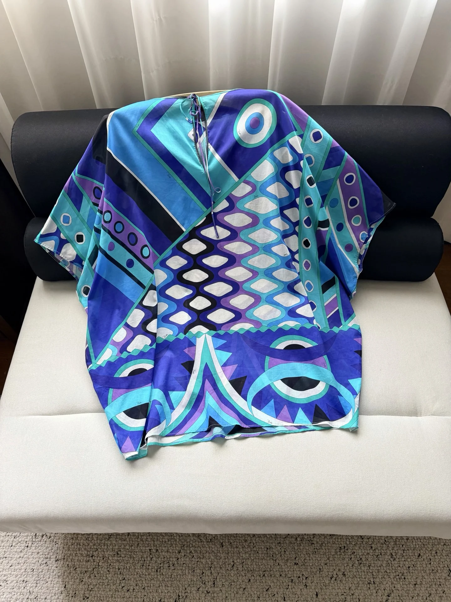 PUCCI Dresses Cotton Blue-Purple One Size C15202609063523 - Image 9