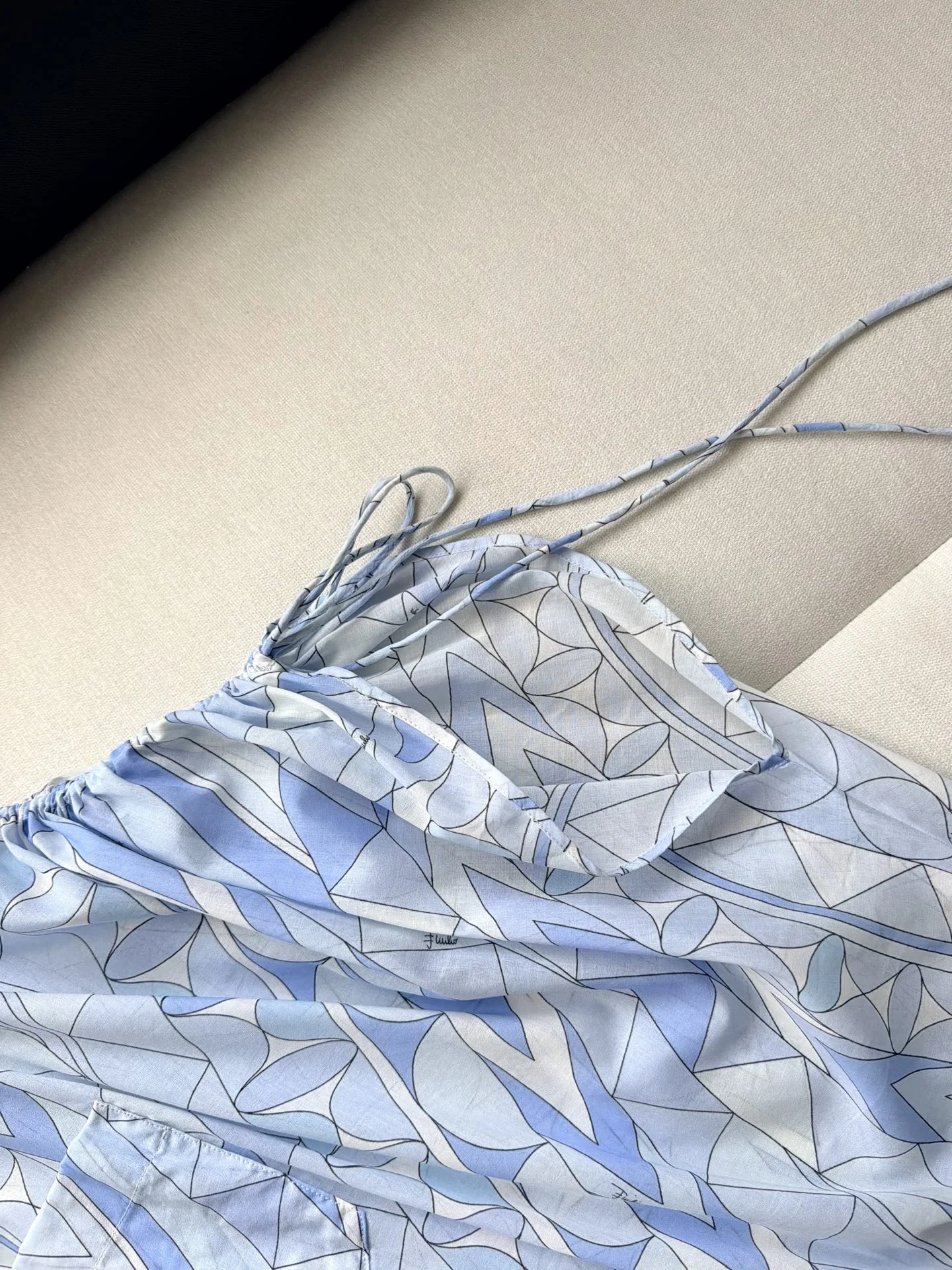 PUCCI Dresses Cotton Blue-White 36-42 C26202609060920 - Image 4