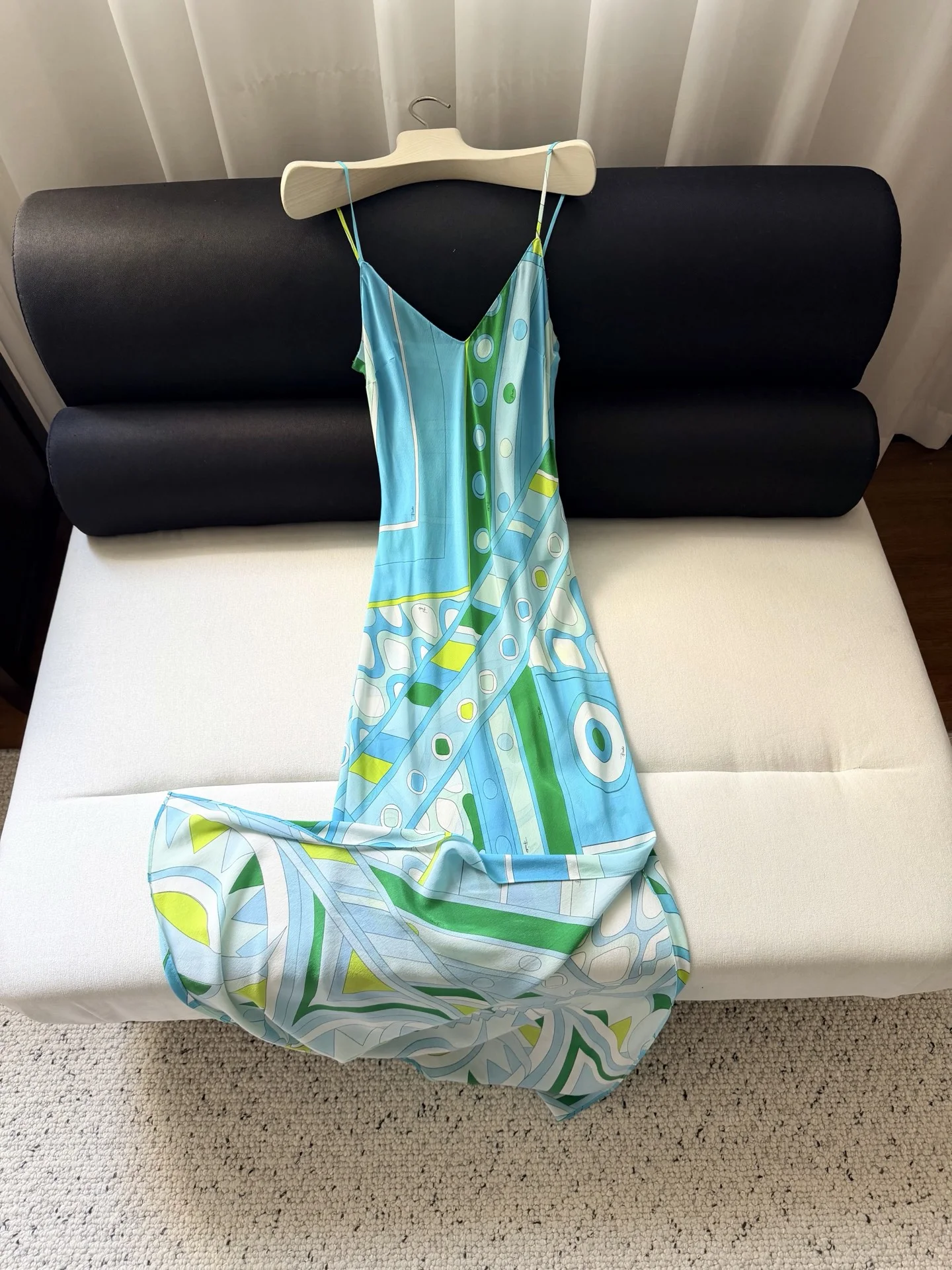 PUCCI Dresses Silk Crepe Blue-Green 36-42 F15202609062401