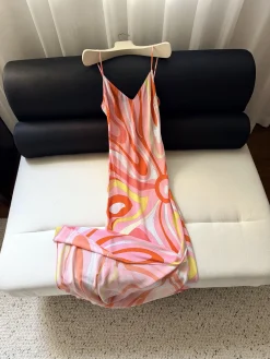 PUCCI Dresses Silk Crepe Pink-Orange 36-42 F15202609060927