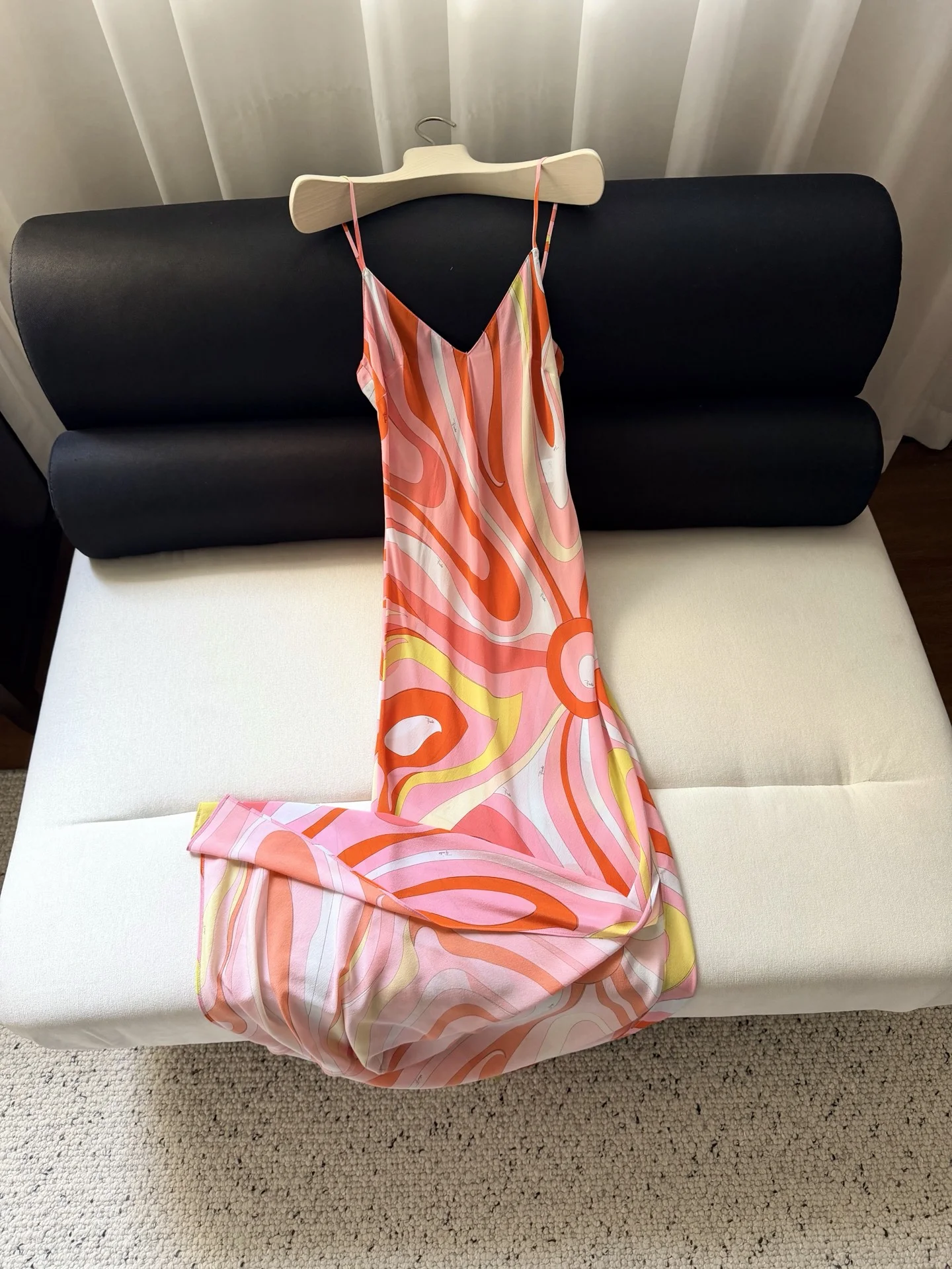 PUCCI Dresses Silk Crepe Pink-Orange 36-42 F15202609060927