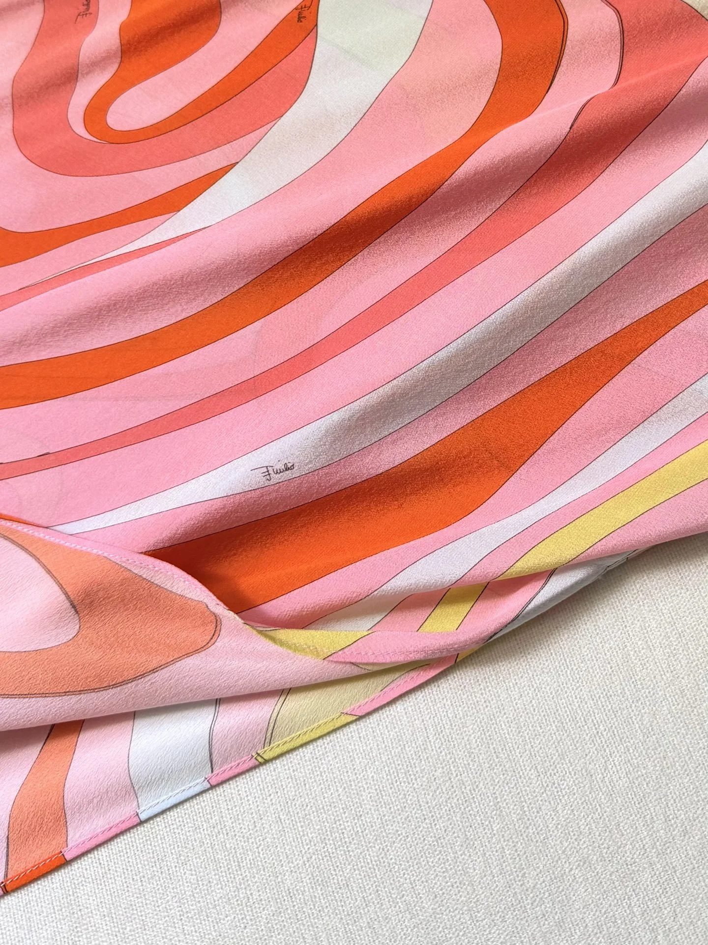 PUCCI Dresses Silk Crepe Pink-Orange 36-42 F15202609060927 - Image 5