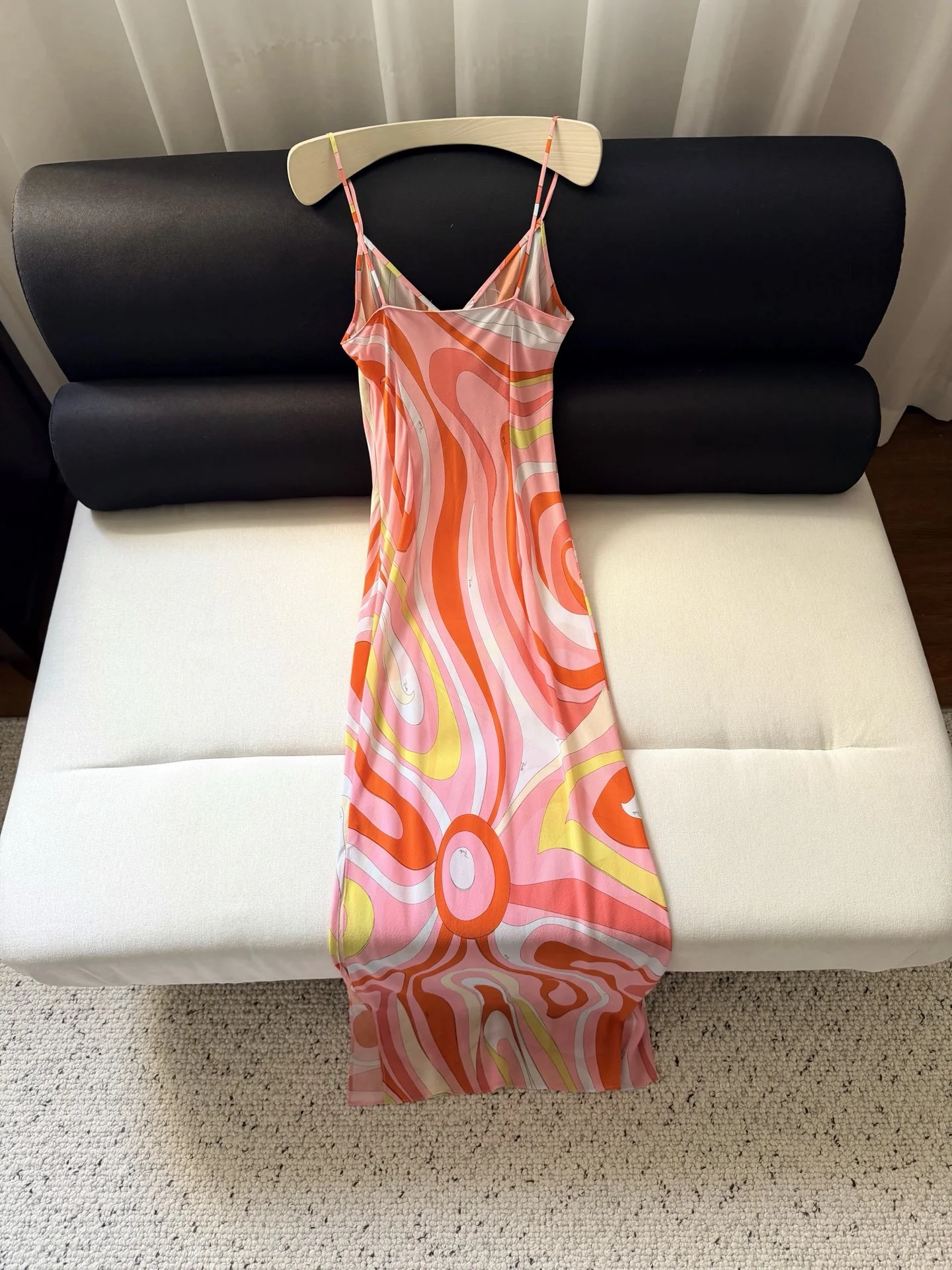 PUCCI Dresses Silk Crepe Pink-Orange 36-42 F15202609060927 - Image 9