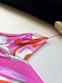 Alternative view of PUCCI Dresses Silk Crepe Pink-Orange 36-42 F15202609063512