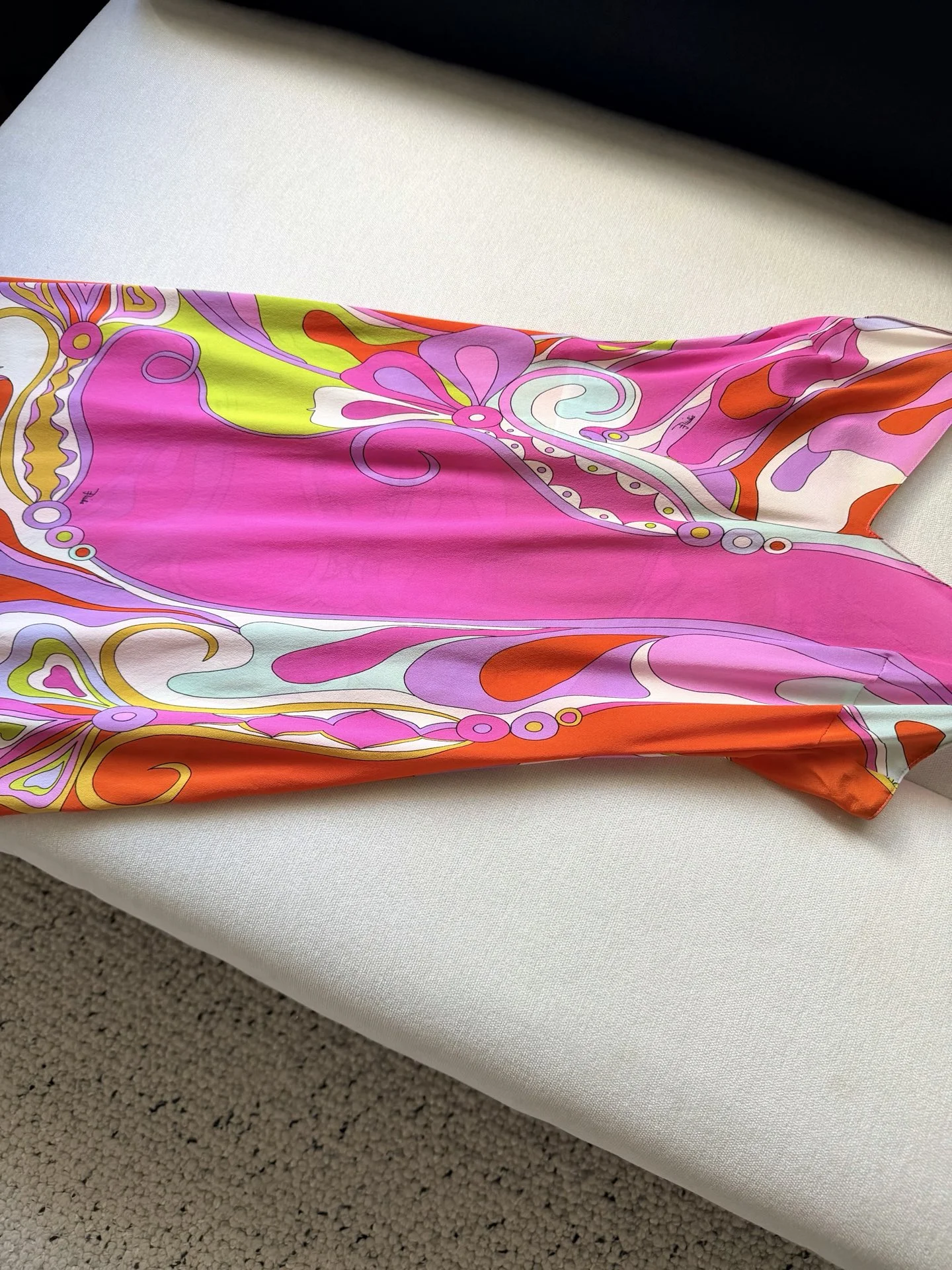 PUCCI Dresses Silk Crepe Pink-Orange 36-42 F15202609063512 - Image 4