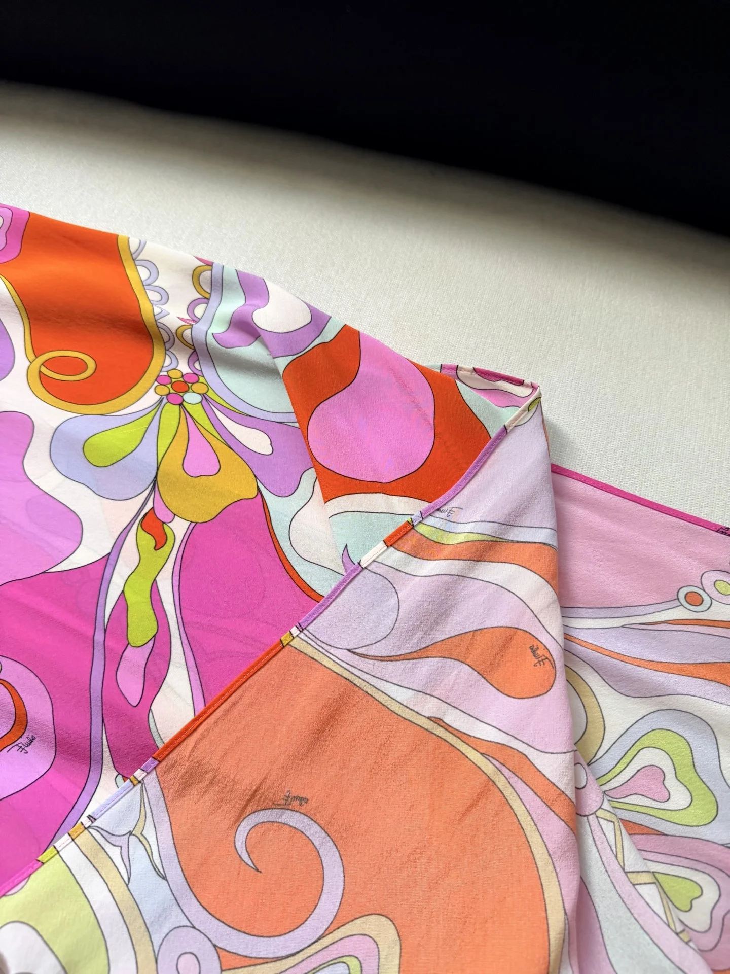 PUCCI Dresses Silk Crepe Pink-Orange 36-42 F15202609063512 - Image 5
