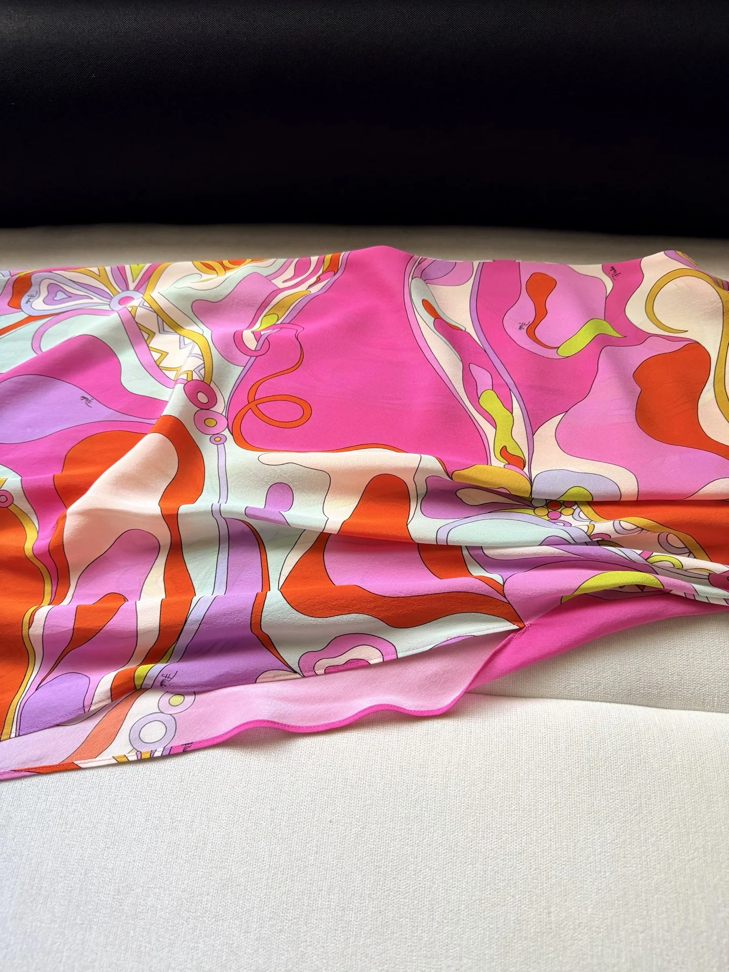 PUCCI Dresses Silk Crepe Pink-Orange 36-42 F15202609063512 - Image 6