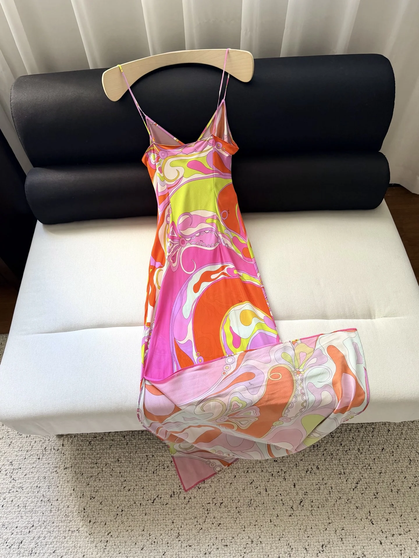 PUCCI Dresses Silk Crepe Pink-Orange 36-42 F15202609063512 - Image 9