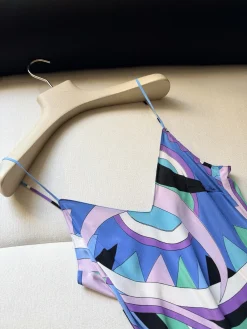 Alternative view of PUCCI Dresses Silk Crepe Purple-Blue-Green 36-42 F15202609060917