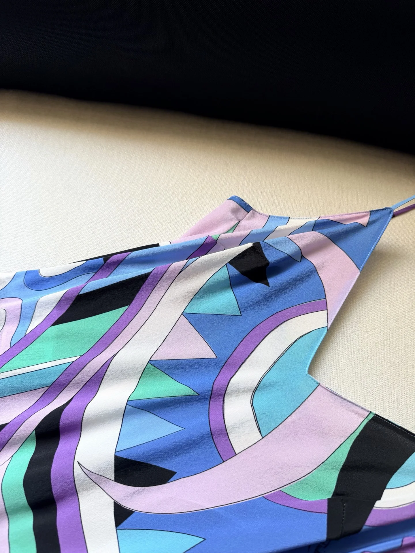 PUCCI Dresses Silk Crepe Purple-Blue-Green 36-42 F15202609060917 - Image 3