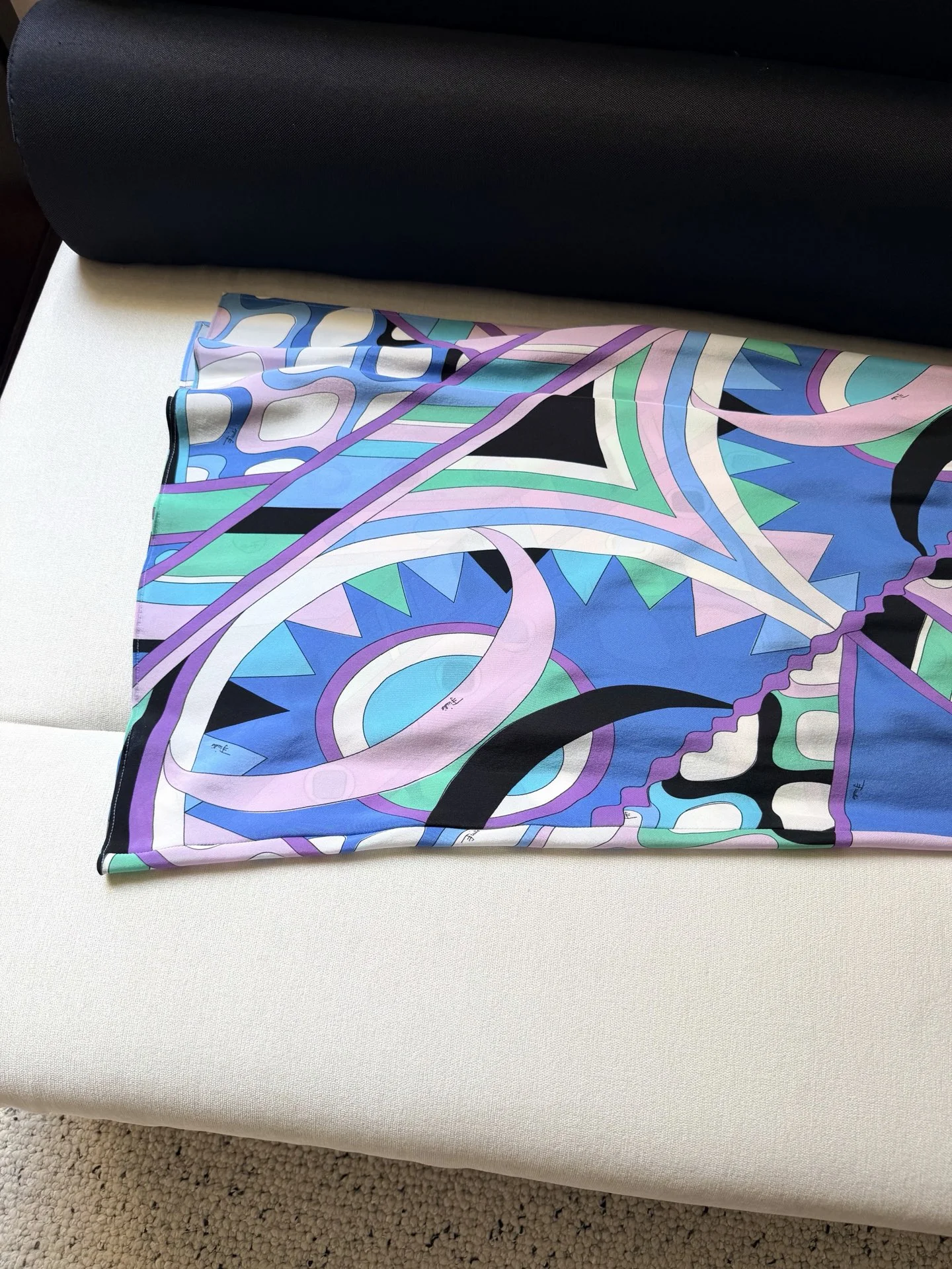 PUCCI Dresses Silk Crepe Purple-Blue-Green 36-42 F15202609060917 - Image 7