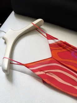 Alternative view of PUCCI Dresses Silk Crepe Red-Pink 36-42 F15202609062447
