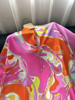 Alternative view of PUCCI Dresses Silk Pink-Orange 36-42 I20202609062432