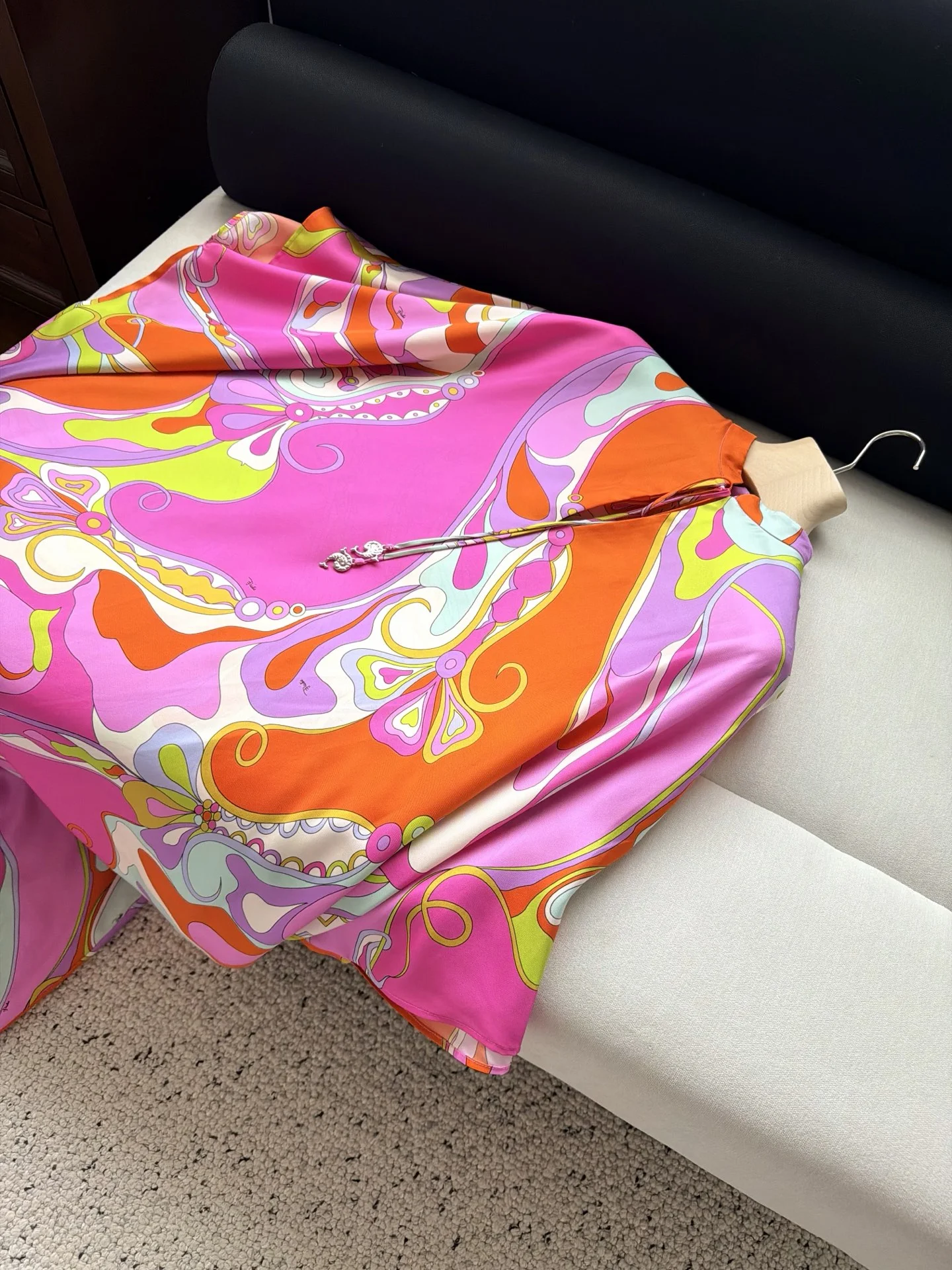 PUCCI Dresses Silk Pink-Orange 36-42 I20202609062432 - Image 4