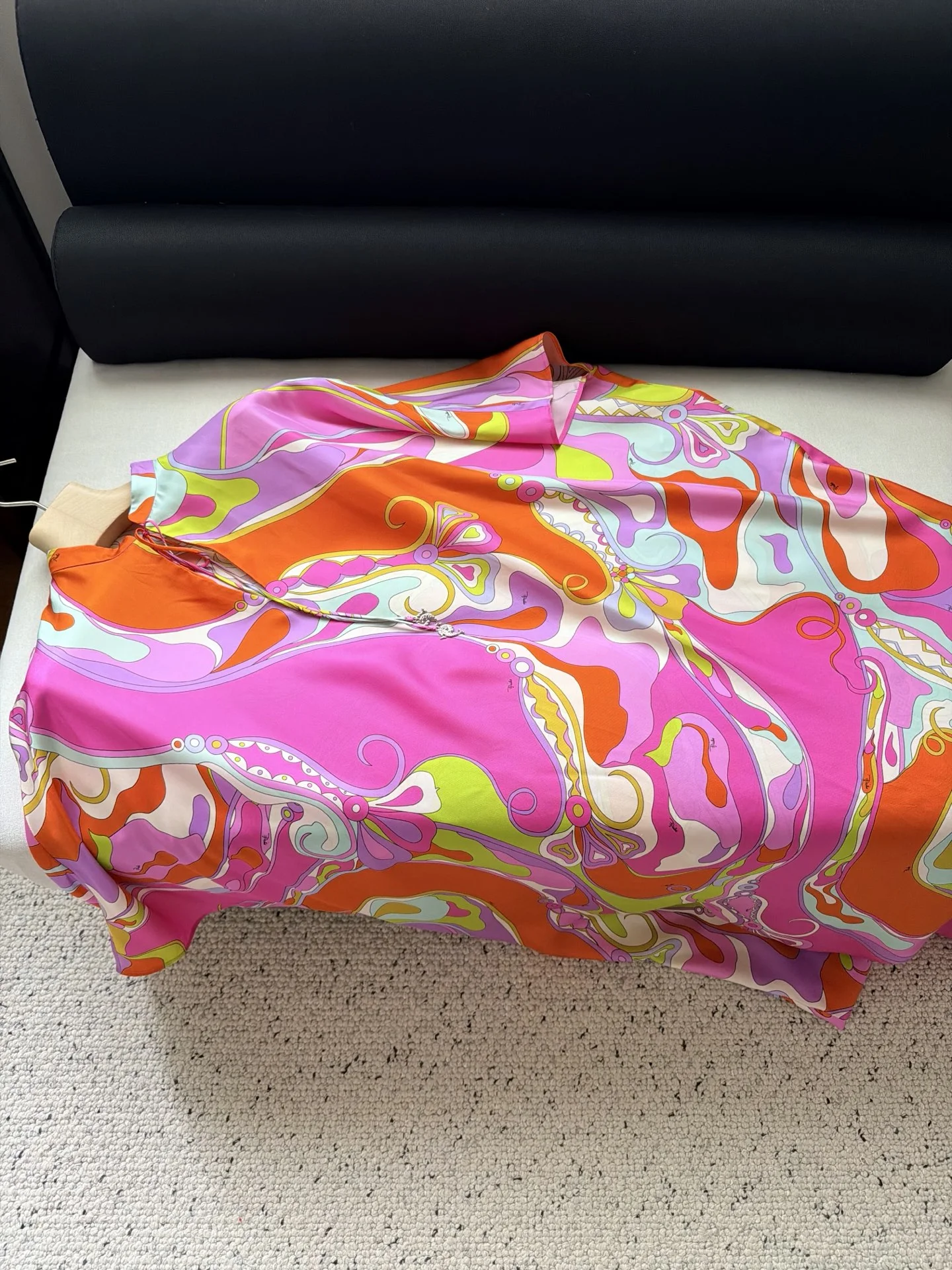 PUCCI Dresses Silk Pink-Orange 36-42 I20202609062432 - Image 6