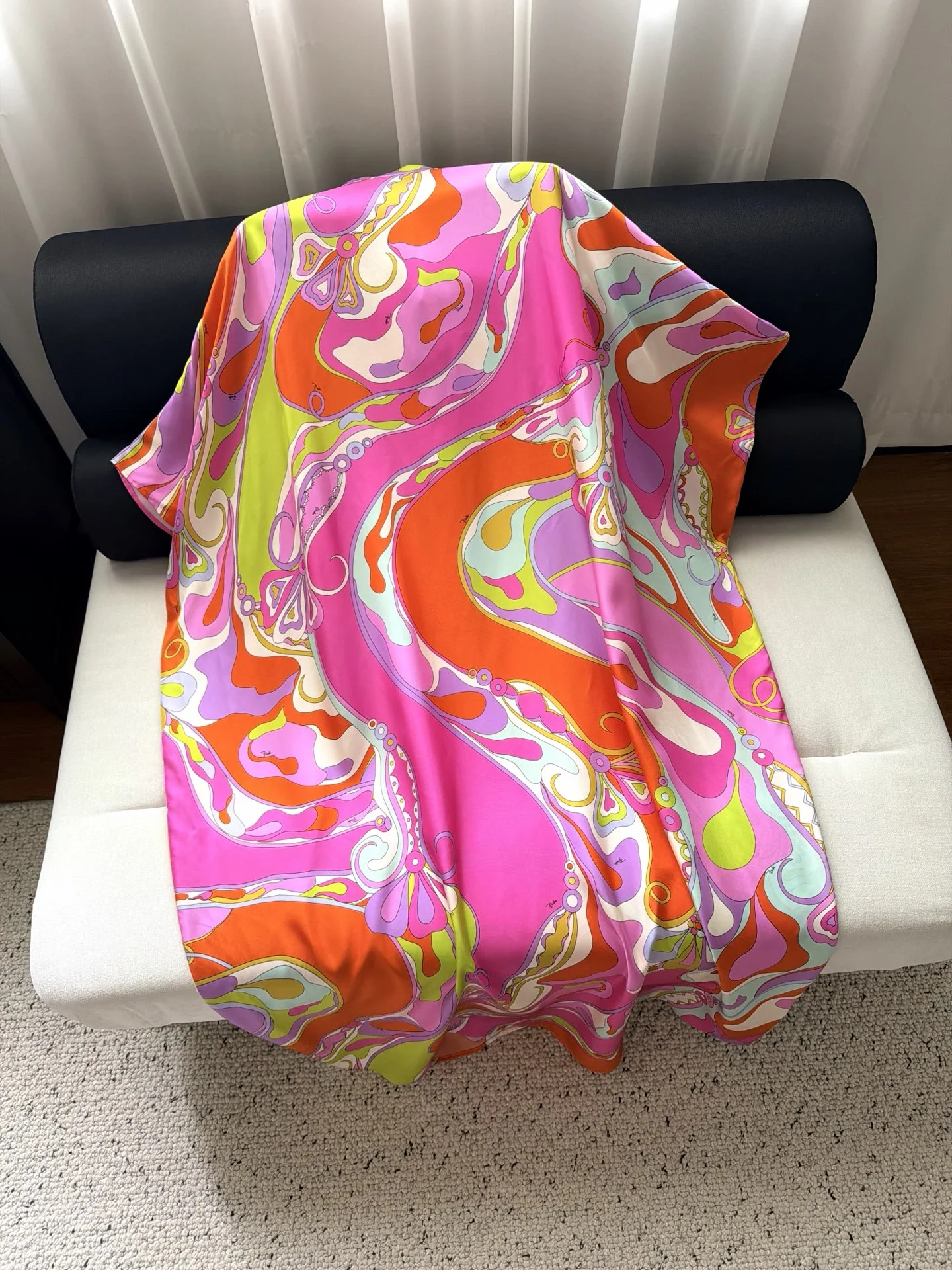 PUCCI Dresses Silk Pink-Orange 36-42 I20202609062432 - Image 9