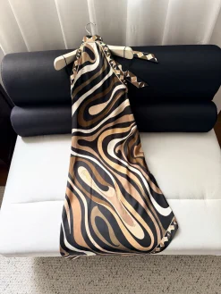 PUCCI Dresses Silk Satin Brown-Black 36-42 F15202609060945