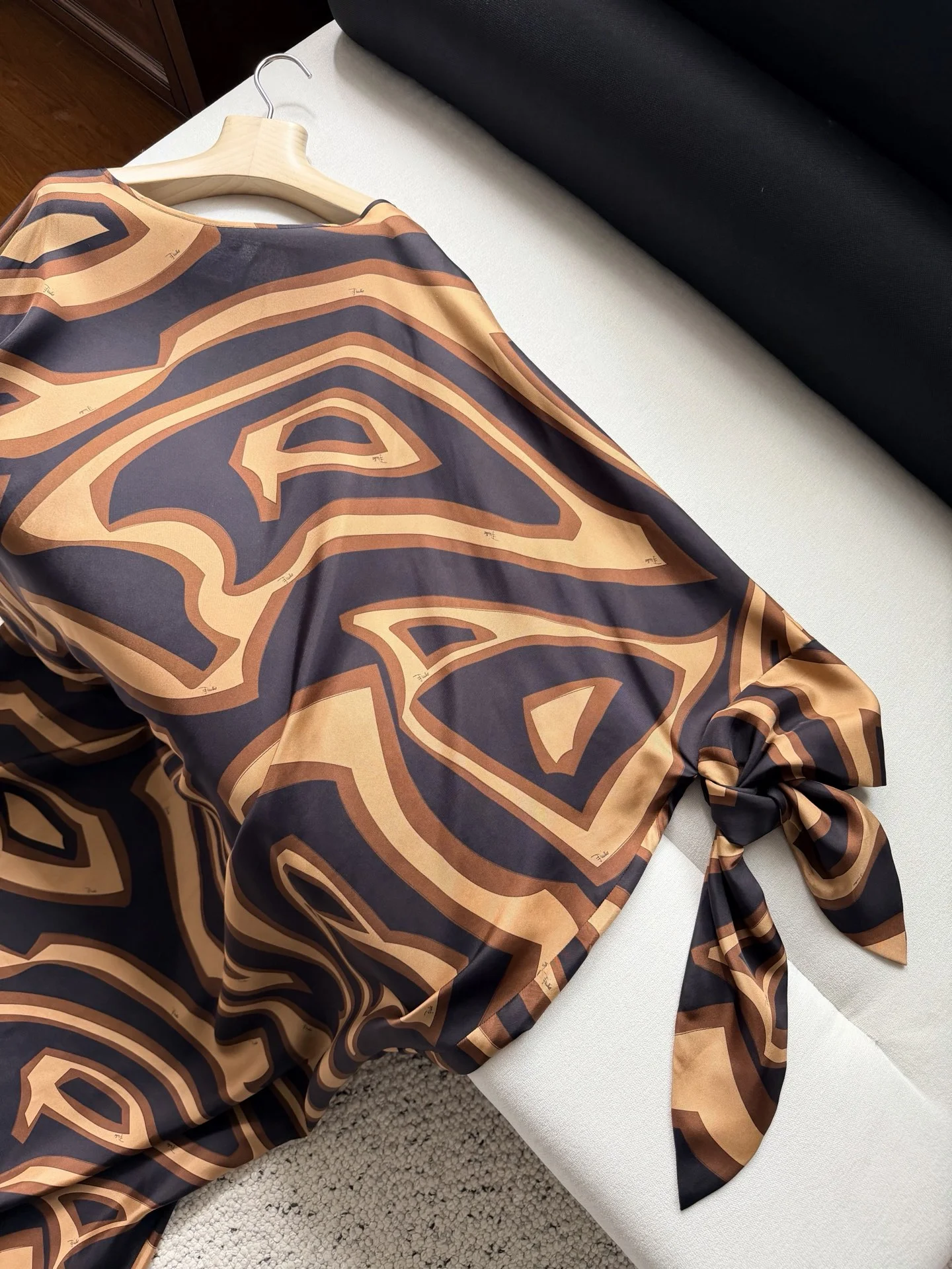 PUCCI Dresses Silk Twill Black-Brown One Size H90202609060946 - Image 3