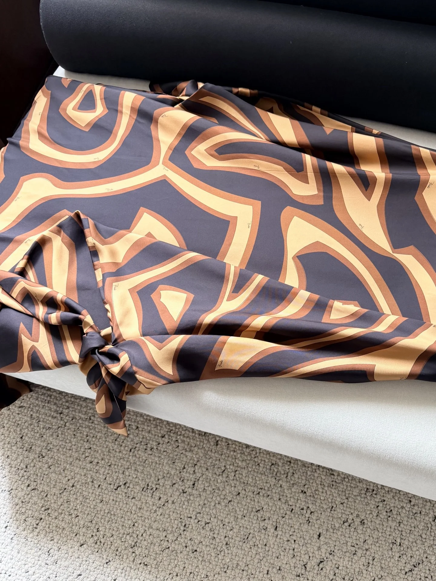 PUCCI Dresses Silk Twill Black-Brown One Size H90202609060946 - Image 5