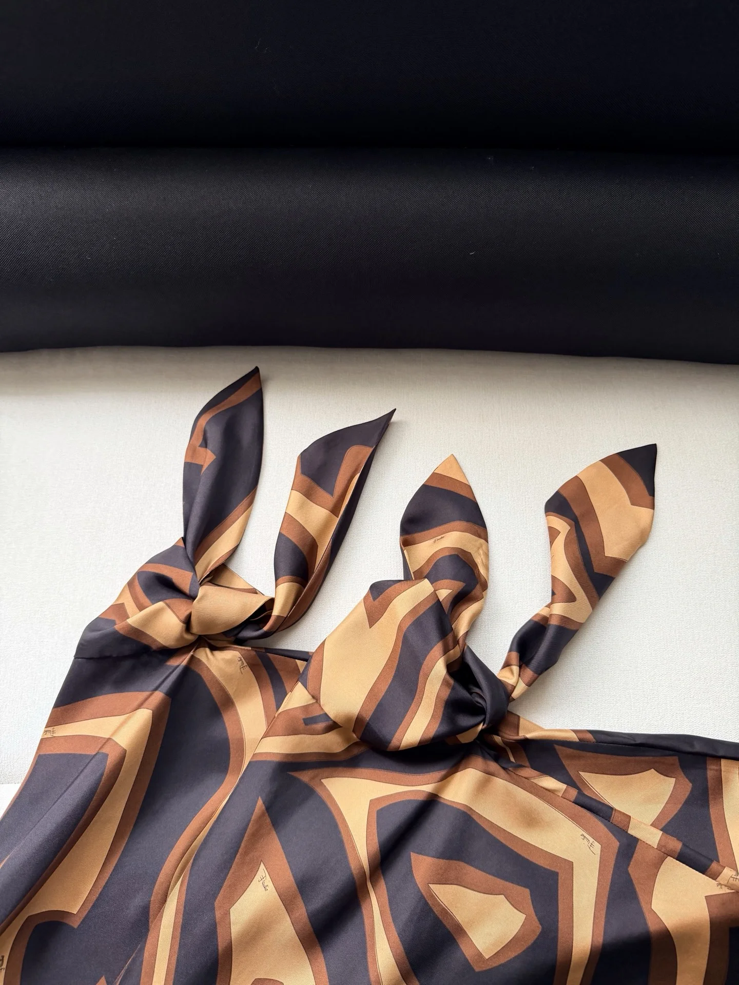 PUCCI Dresses Silk Twill Black-Brown One Size H90202609060946 - Image 6
