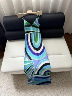 Alternative view of PUCCI Dresses Silk Twill Blue-Green 36-42 A020202609062444