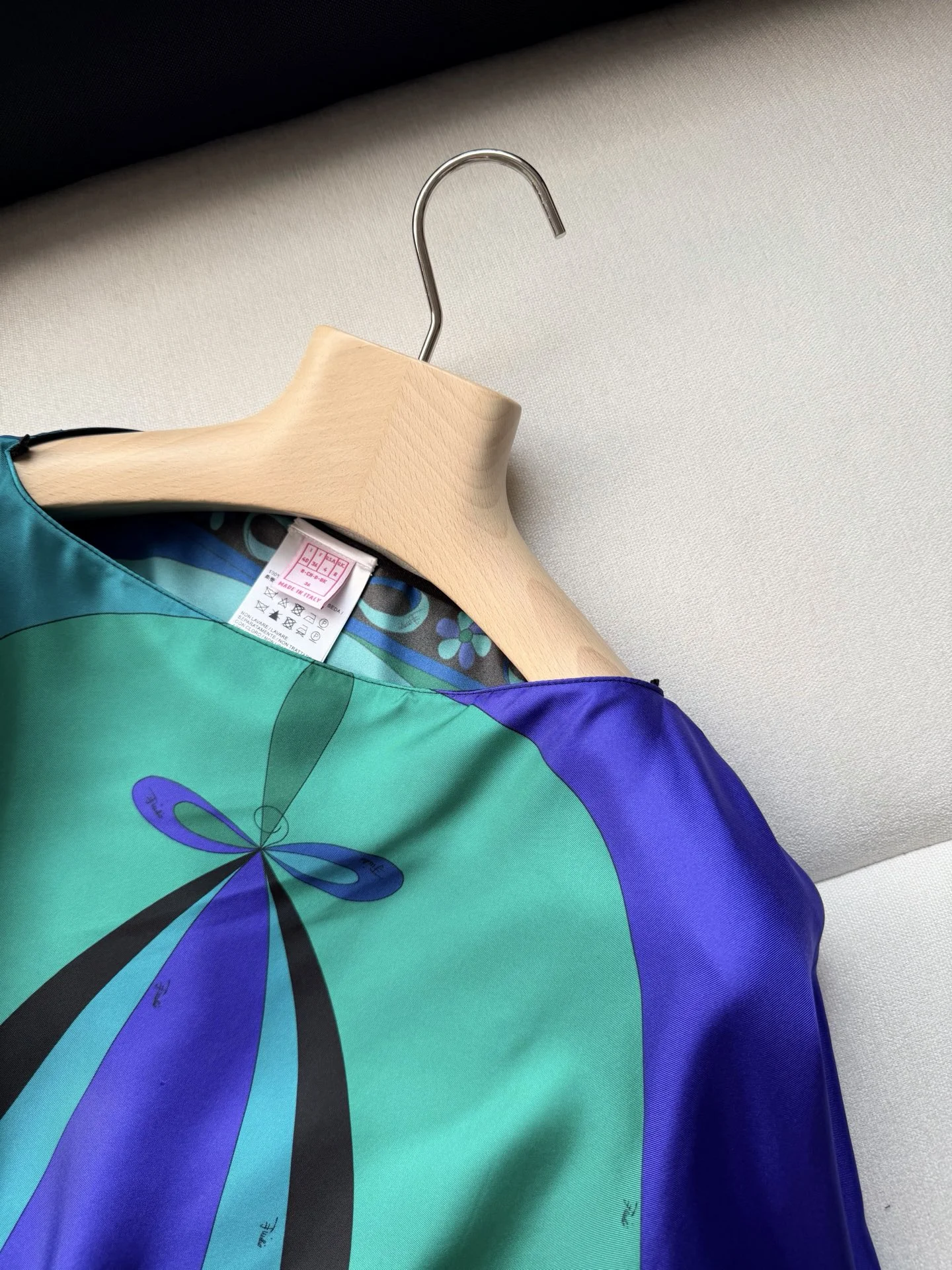 PUCCI Dresses Silk Twill Blue-Green 36-42 A020202609063499 - Image 3