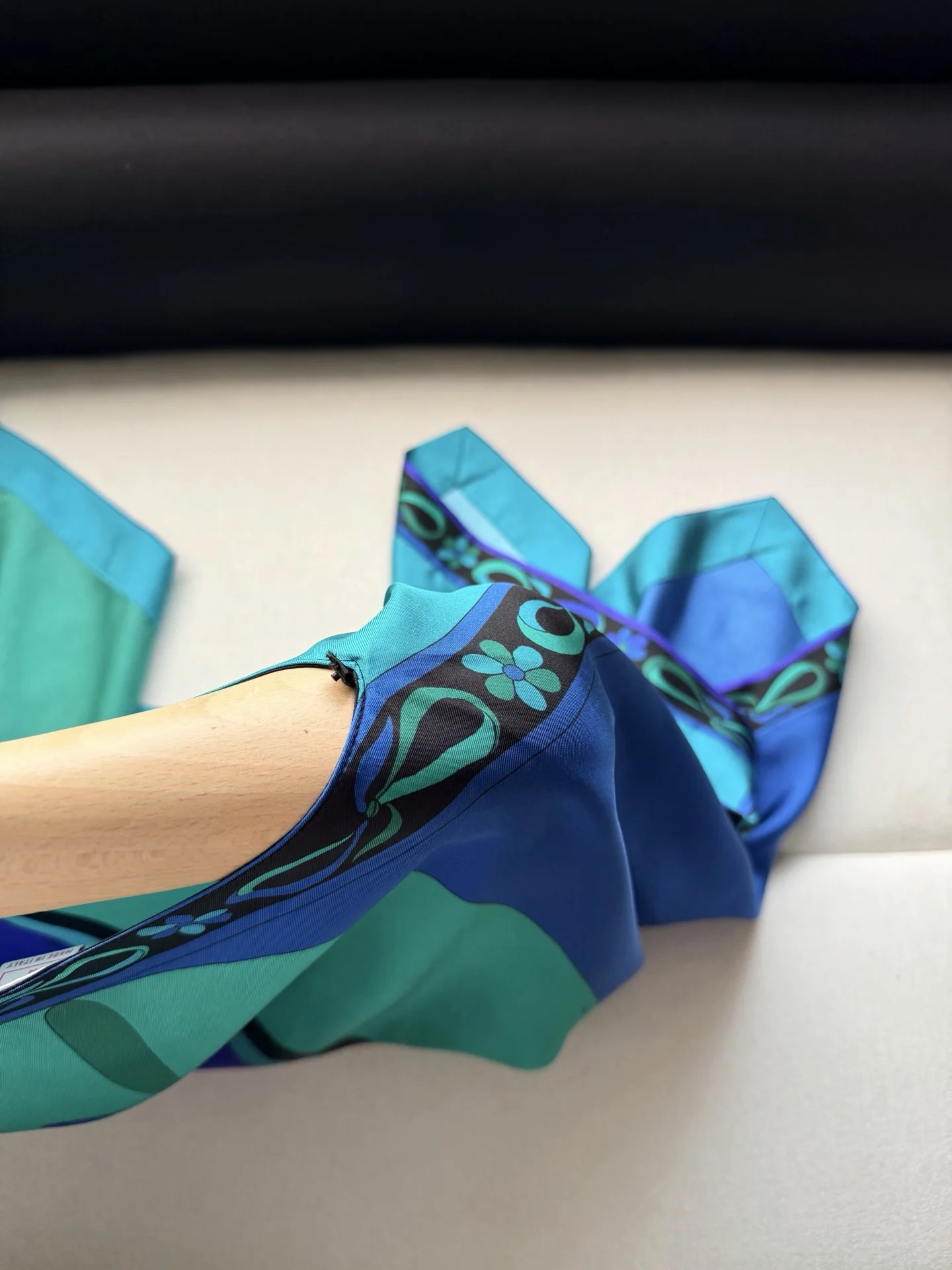 PUCCI Dresses Silk Twill Blue-Green 36-42 A020202609063499 - Image 5