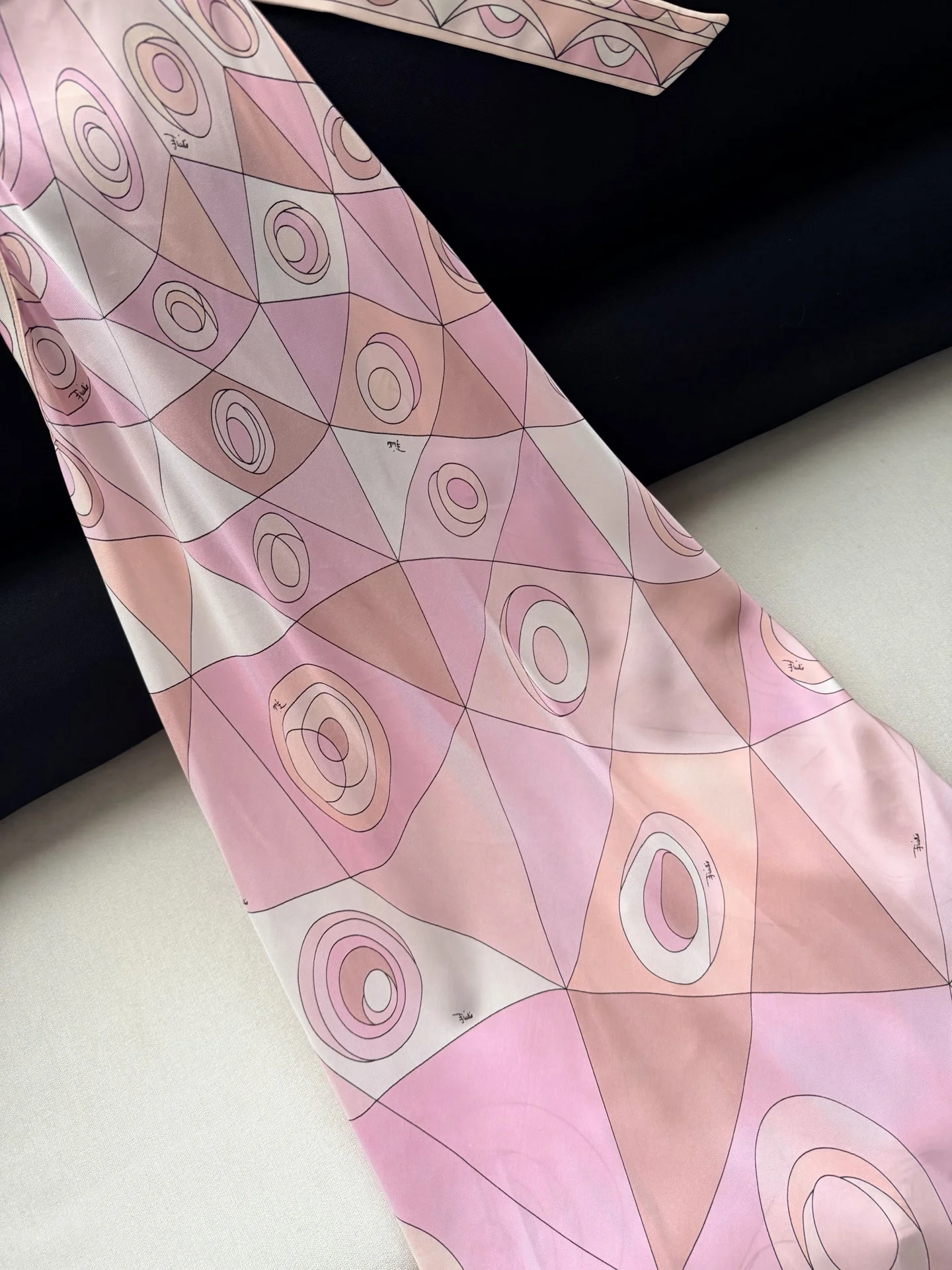 PUCCI Dresses Silk Twill Pink-White 36-42 E15202609060978 - Image 4