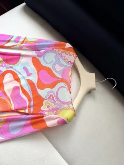 Alternative view of PUCCI Shirts Mesh Pink-Orange-Purple-Yellow-Blue 36-42 A85202609063516