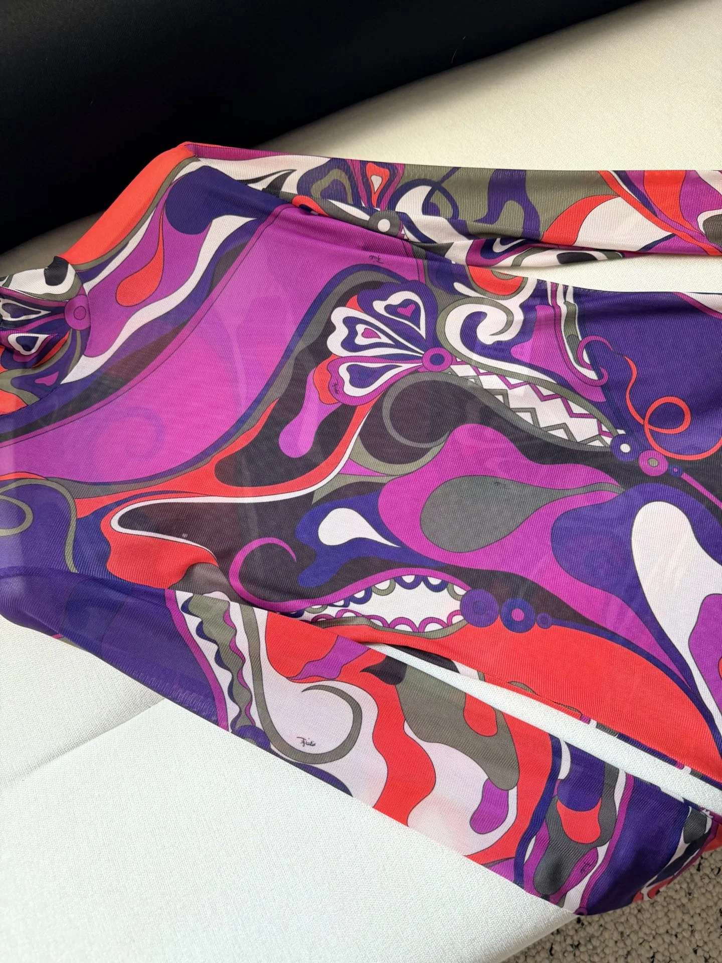 PUCCI Shirts Mesh Purple-Red 36-42 A85202609060937 - Image 5