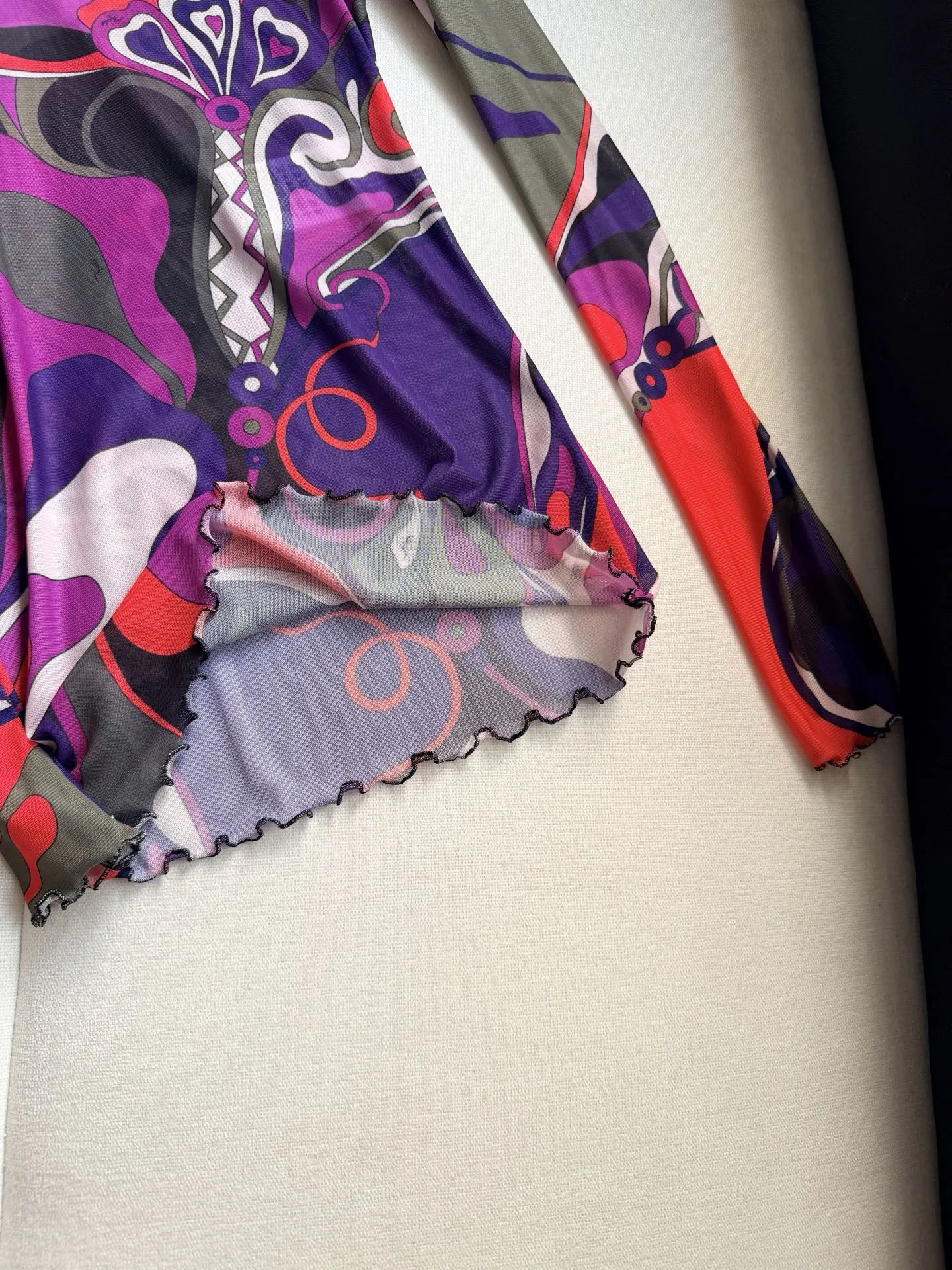 PUCCI Shirts Mesh Purple-Red 36-42 A85202609060937 - Image 7