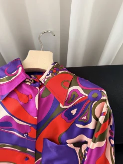 Alternative view of PUCCI Shirts Purple-Red S-L F15202609063535
